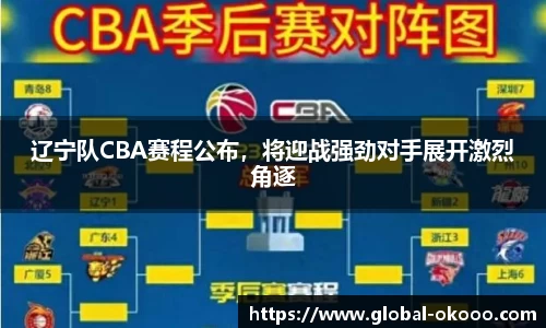 辽宁队CBA赛程公布，将迎战强劲对手展开激烈角逐