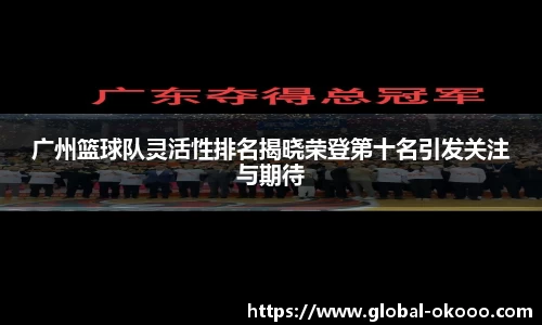 广州篮球队灵活性排名揭晓荣登第十名引发关注与期待